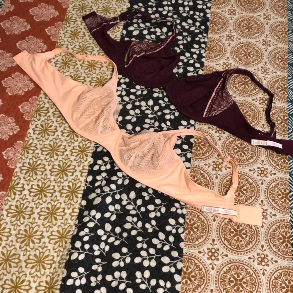 40D unlined Victoria secret bra bundle